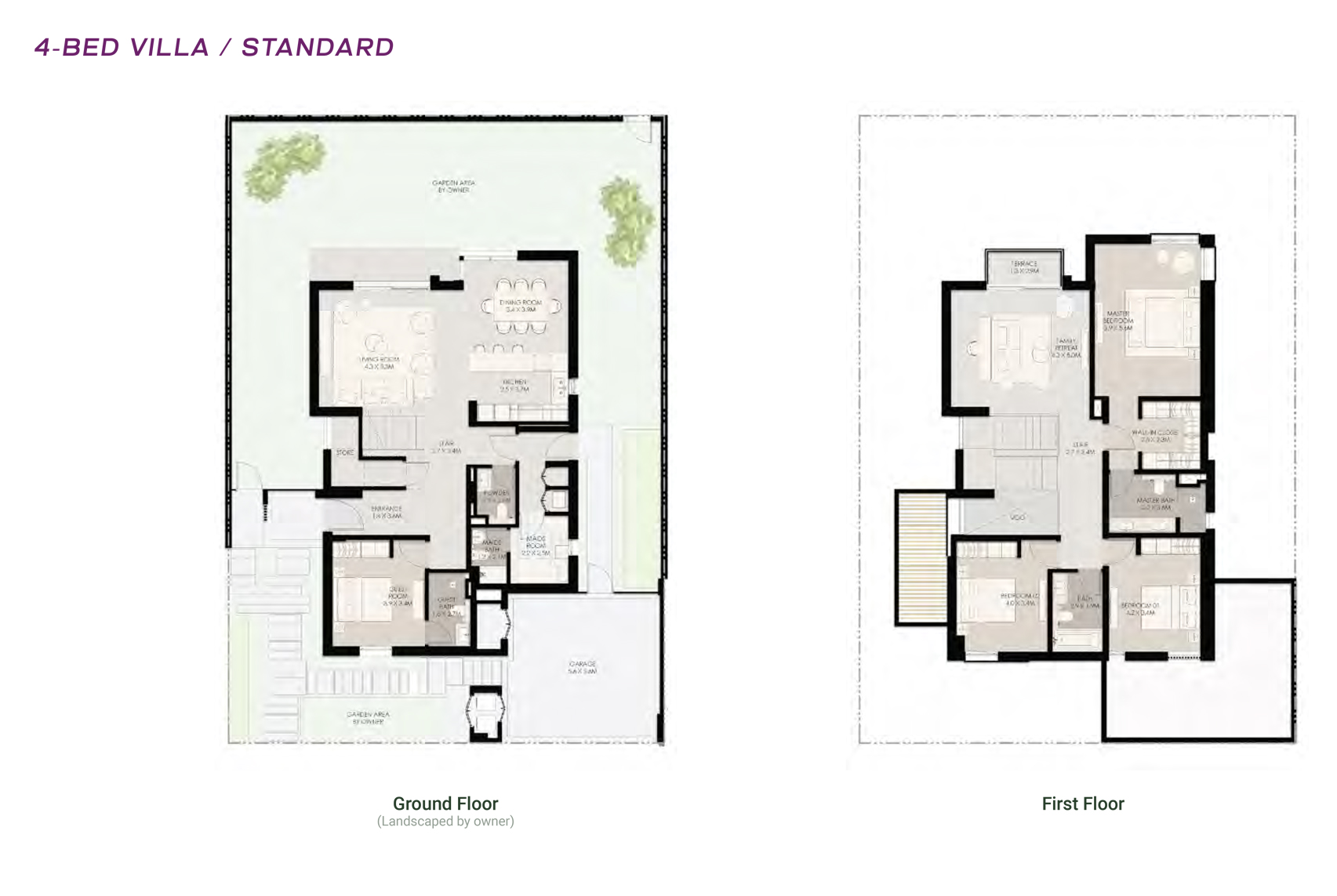 2 Bedroom Floor Plan