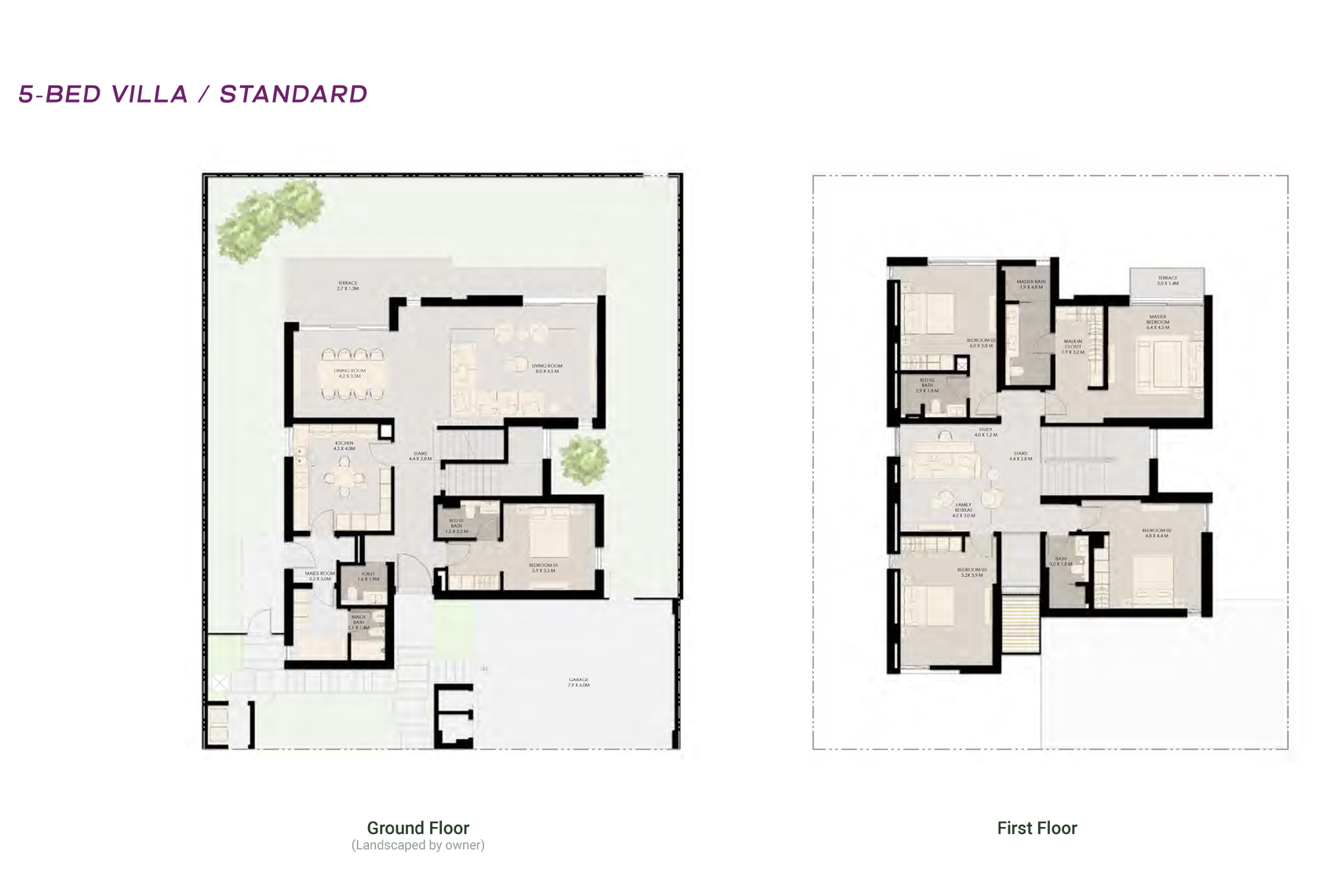 3 Bedroom Floor Plan